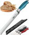 Orblue Serrated Bread Knife, Ultra-Sharp Stainless Steel Professional Grade Cutter - 8-Inch Blade with 5-Inch Handle,