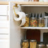 12.4 Inches Steel(Gold,1 Yaocom Cabinet Door Paper Towel Holder Camper Under Sink No Drilling Paper Towel Storage