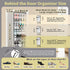 PAULONE 30 3 Closet 69 lbs, Over the Door Organizer with Large Pockets, Sizes of Hangers, Holds up to Hanging Organizer