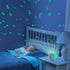 Tarklanda Kids Alarm Clock, Moon Stars Projector Alarm Clock with 7 Color Changing Night Light