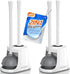 LOVLOY Toilet Plunger and Brush, Bowl Brush and Heavy Duty Toilet Plunger Set
