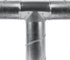 8'' Inch Duct T-Joint Splitter to 6" Inch 90° Degree Branch Connector for Exhaust Systems, T-Shaped Metal Junction