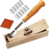 Hand Crafted Bread Lame Dough Scoring Tool in Wooden Box for Sourdough Baking - Knife with 10 Extra Blades