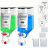 BLIRITEL 2 PCS Laundry Detergent Dispenser, 44 oz Wall Mounted Laundry Soap Dispenser