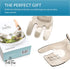 Salad Hands - Space Saving Salad Tongs for Serving, Dishwasher Safe, One Pair
