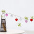 Emopeak 24 Pieces Romantic Heart Ornaments for Valentine Tree, Valentine's Day Heart Baubles - 2 Styles