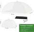 Mesh Food Covers for Outdoors: 10 Pack with 2 Extra Large 40x24 in & 8 Large 17x17 in Collapsible Picnic Nets for