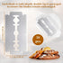Pretwad 50 PCS Bread Lame Blades Refill - Surgical Grade Stainless Steel Bread Scoring Blades for Sourdough Baking