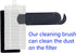 20 Pack Accessories Kit for ionvac SmartClean V4 Robovac, 1 Main Roller Brush, 6 Side Brushes & 6 Dust Bags