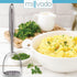 Potato Masher Stainless Steel, Best Kitchen Tool for Mashed Potatoes, Avocado, Sweet Potato, Beans, Heavy Duty Metal