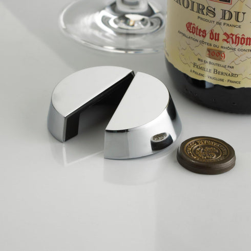 Wine Enthusiast 6-Blade Foil Cutter - Stainless Steel Wine Opener Accessory for Quick Precision Foil Removal