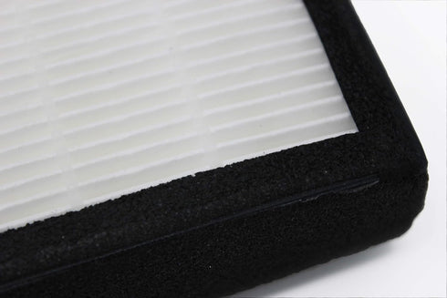 Fette Filter - FLT4825 True HEPA Filter B, Compatible with AC4825 Series Air Purifiers, 3 HEPA & 12 Carbon