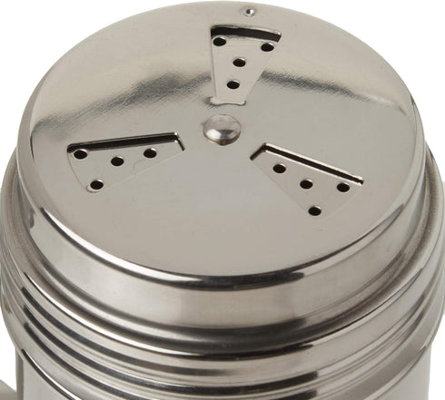 Tablecraft 10 oz Silver Stainless Steel Dry Rub Shaker with Handle