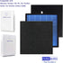 PUREBURG Replacement True HEPA Filter Kit, Compatible with Okaysou Airmax 10L Pro, Aiibot Aiibot-A300, SimPure HP3-A