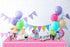 DecorRack 2 Pack Rectangular Tablecloths, 54 x 108 inch, Fuchsia Pink Plastic for Parties, Picnic, Camping