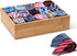 GOBAM Bamboo Closet Drawer Divider - Storage Organizer with 15 Compartments for Belts, Ties, Jewelry