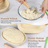 Set of 3 Lokeisna Sourdough Bread Baking Supplies, Sourdough Starter Kit, Bread Proofing Basket & Tools