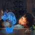 3D 16 FULLOSUN Chameleon Night Light Lizard Projection LED Lamp Baby Nursery Nightlight for Kids' Room Home Decor Xmas