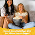 POPCO Silicone Microwave Popcorn Popper - Collapsible Bowl and Dishwasher Safe, 15 Colors Available, Gray