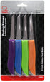 Chef Craft Select Paring Knife Set, 4 Piece Set, 2.5 Inch Blade, 8 Inch Length, Assorted