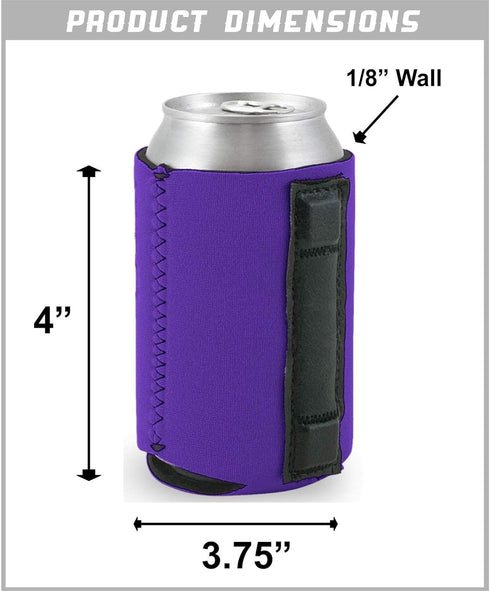 Merica F Yeah Magnetic Can Coolie, Navy (1)