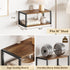 1 Pack) Floating Nightstand, Wood Bedside Shelf Wall Mounted Nightstand with Heavy-Duty Frame, Floating Bedside Table