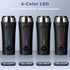 Portable Electric Kettle for Travel, 110-240V Auto, with LCD Display, 4 Temperature Settings, 350ML Stainless Steel
