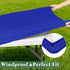 4 Pack 48 48 Inches Square Fitted Tablecloth for x Card Tables Waterproof Stretch Washable Folding Indoor and Outdoor