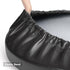 12 Inch Shinnwa Bar Stool Cushion Round Foam Padded Seat Cushions Waterproof Leather Bar Stool Covers with Elastic