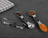 Magnetic Measuring Spoons Set, Stainless Steel Dual Sided Stackable Teaspoon Tablespoon for Dry and Liquid Ingredients