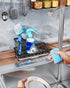 Consumest Sponge Holder for Kitchen Sink - Stainless Steel Sink Caddy with Removable Drip Tray for Dish Soap Storage -