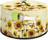 Sunflower Oval Slow Cooker Cover with Top Handle Crock Pots Cover Resistant Kitchen Appliance Cover Butterfly Slow Cooker Protection Case Slow Cooker Cover for Home Kitchen by Cugasmaru