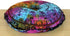 32 Inch ICC Large Hippie Mandala Floor Pillow Ottoman Pouf Cover - Indian Peacock Daybed Oversized Cotton Cushion Cover