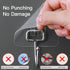 Large Hooks for Hanging, Heavy-Duty 44Ib Max, 10 Packs, Wall Hangers Without Nails, Waterproof and Rustproof