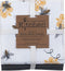 Kay Dee Designs 3-Piece Cotton Flour Sack Towel Set - 26 by 26-Inch, Queen Bee