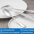 12 Pcs Forks and Spoons Silverware Set, Food Grade Stainless Steel Flatware for Home and Kitchen, Dishwasher Safe