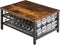 IBUYKE 2-Tier Coffee Pod Drawer Holder, Compact Storage Organizer for Nespresso Capsule Pods, Rustic Brown