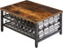 IBUYKE 2-Tier Coffee Pod Drawer Holder, Compact Storage Organizer for Nespresso Capsule Pods, Rustic Brown