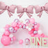 5 FBQ Pcs Bow Balloons Birthday Themed Bow Party Baby Shower Wedding Party Bachelorette Party Decoration Supplies(Candy