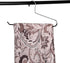 VASLIM 5 Pack Blanket Hangers, Heavy Duty Black Vinyl Coated Nonslip for Quilts, Comforters, Bedspreads, Table Cloths,