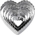 Wilton 6-Piece Nesting Fondant Double Sided Cut Out Cutters - Hearts, Silver