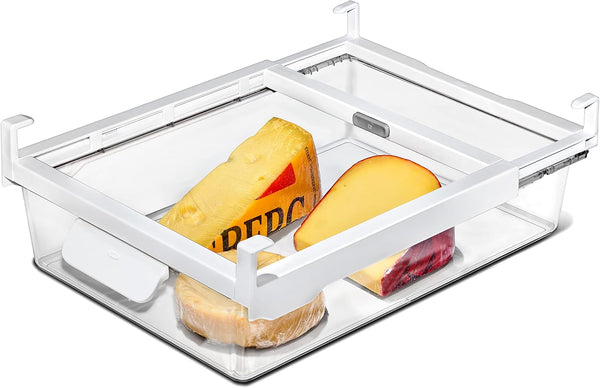 OXO Good Grips 14 in Fridge Undershelf Drawer for Deli Meat, Cheese, Produce, and More