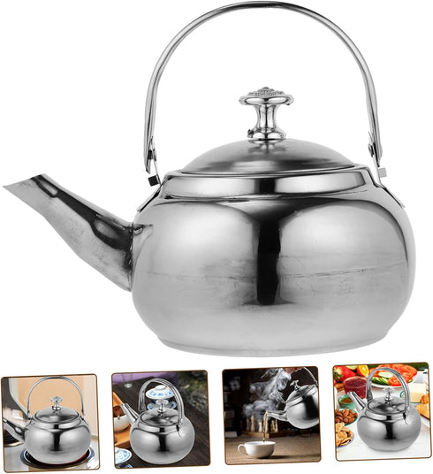 Camping Stoves hot water kettle gas stove kettle non-magnetic tea pot make tea stainless steel tea kettle camping coffee pot Camping Kettle by Anneome