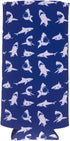 Shark Pattern Slim Can Coolie