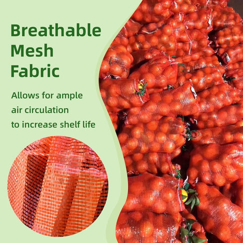 60 lbs 21 32 Pack 10 Extra Large Mesh Produce Bags Reusable Onion Sacks Vegetable Storage Bags Washable Net Bag x