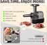 3 1 Electric Sausage Stuffer Machine, Automatic Meat Stuffer with Stuffing Tubes and Meatball Tube, Homemade Sausage
