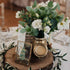 GREENTIME 8 Pack Faux Eucalyptus Leaves Stems, 13 Inches Artificial Greenery for Wedding Bouquet Decor