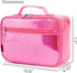 FlowFly Kids Lunch Box, Insulated Soft Bag Mini Cooler Thermal Meal Tote Kit for Girls, Boys, Pink