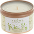 Aroma Naturals Tin Candle, Patchouli and Frankincense Essential Oil, Natural Soy Scented, Meditation, 2 Count