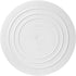 Wilton 8-Inch Smooth Edge Separator Plate for Cakes, White